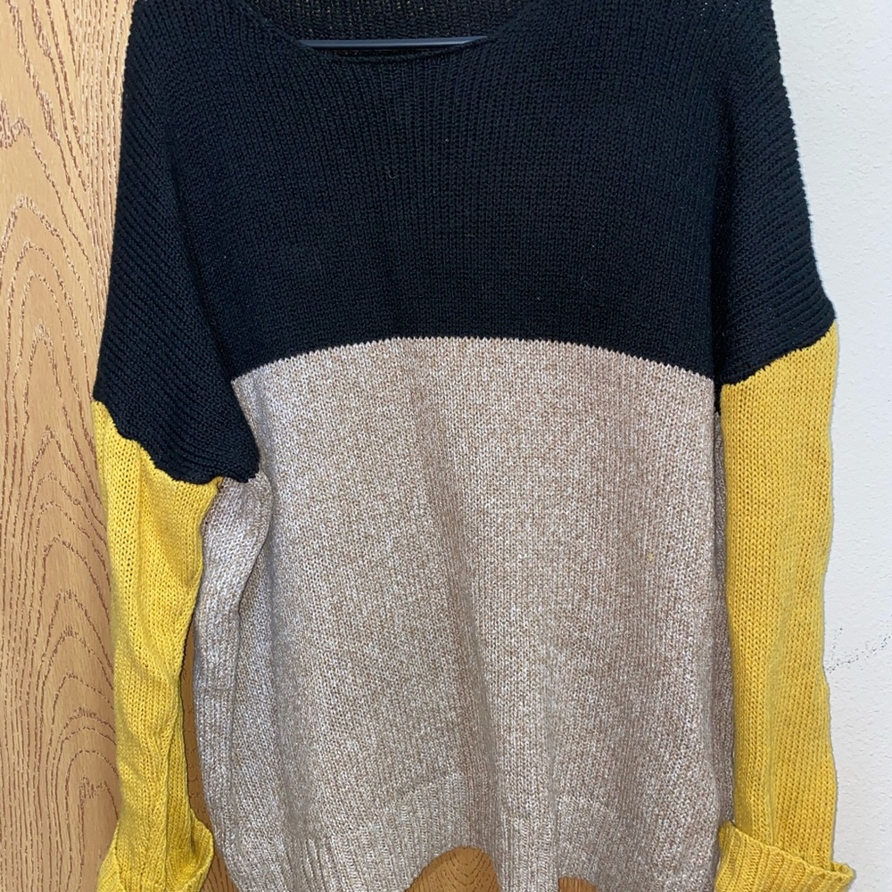 Color block Sweater - Picture 2 of 2